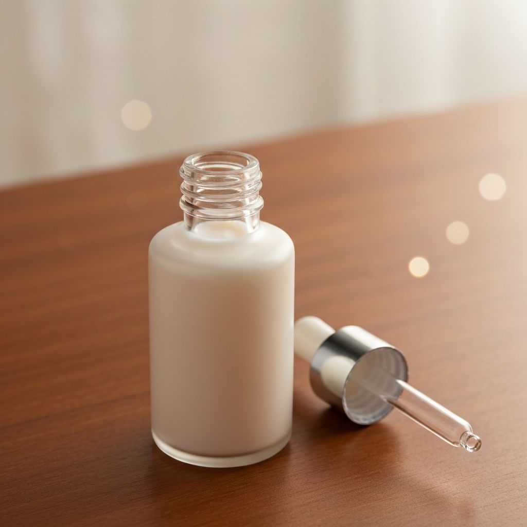 Leche limpiadora nutritiva con gotero