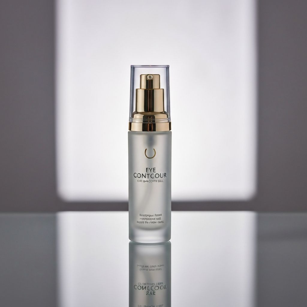 Gel contorno de ojos en botella